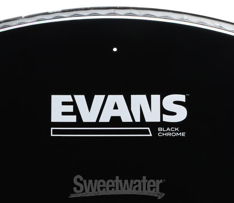 Evans Black Chrome Tom Pack - 10", 12", 16" Batter Heads