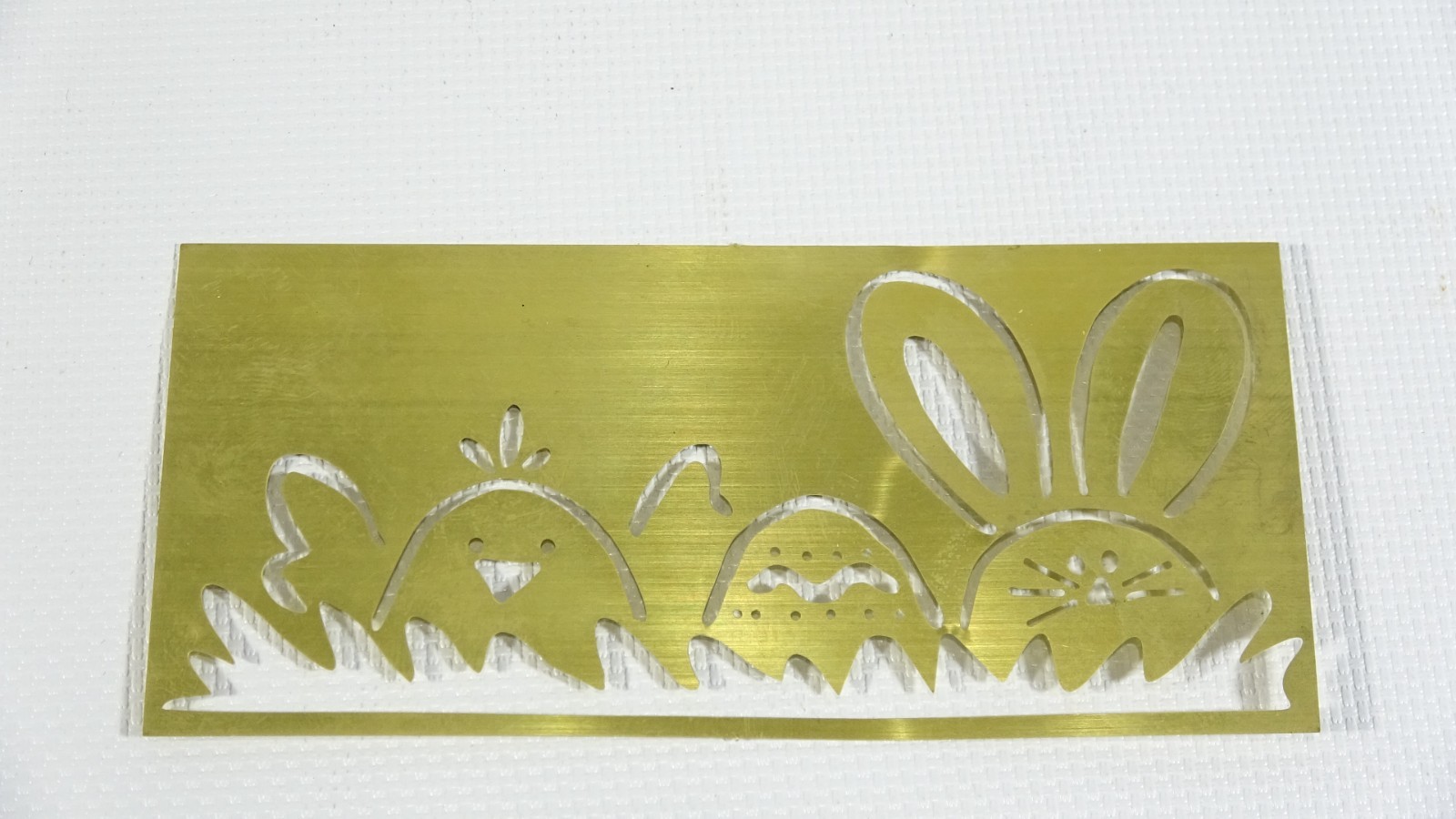 Easter Bunny -Egg -Chick 2003 Lasting Impressions Embossing & Stenciling -L9094