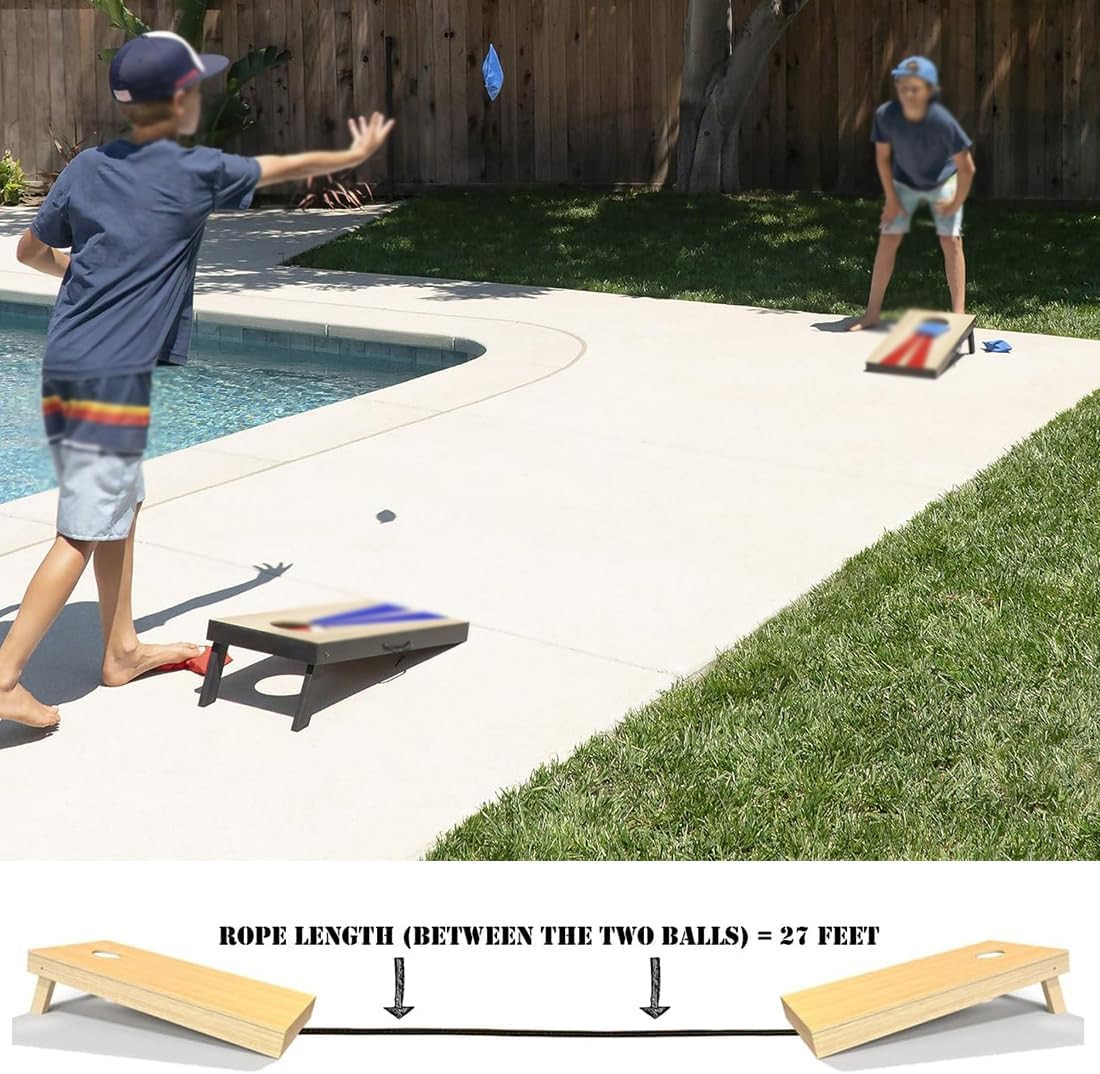 Cornhole Boards Distance Setup Tool, Cornhole Game Measuring Device, Accessories