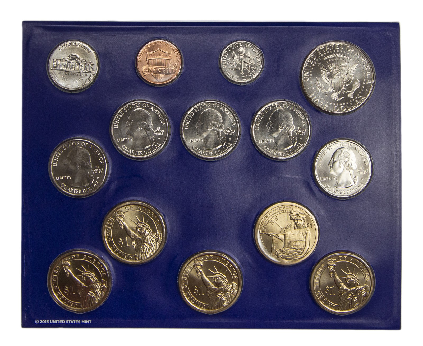 2014 PD US Mint Set (OGP) 28 coins