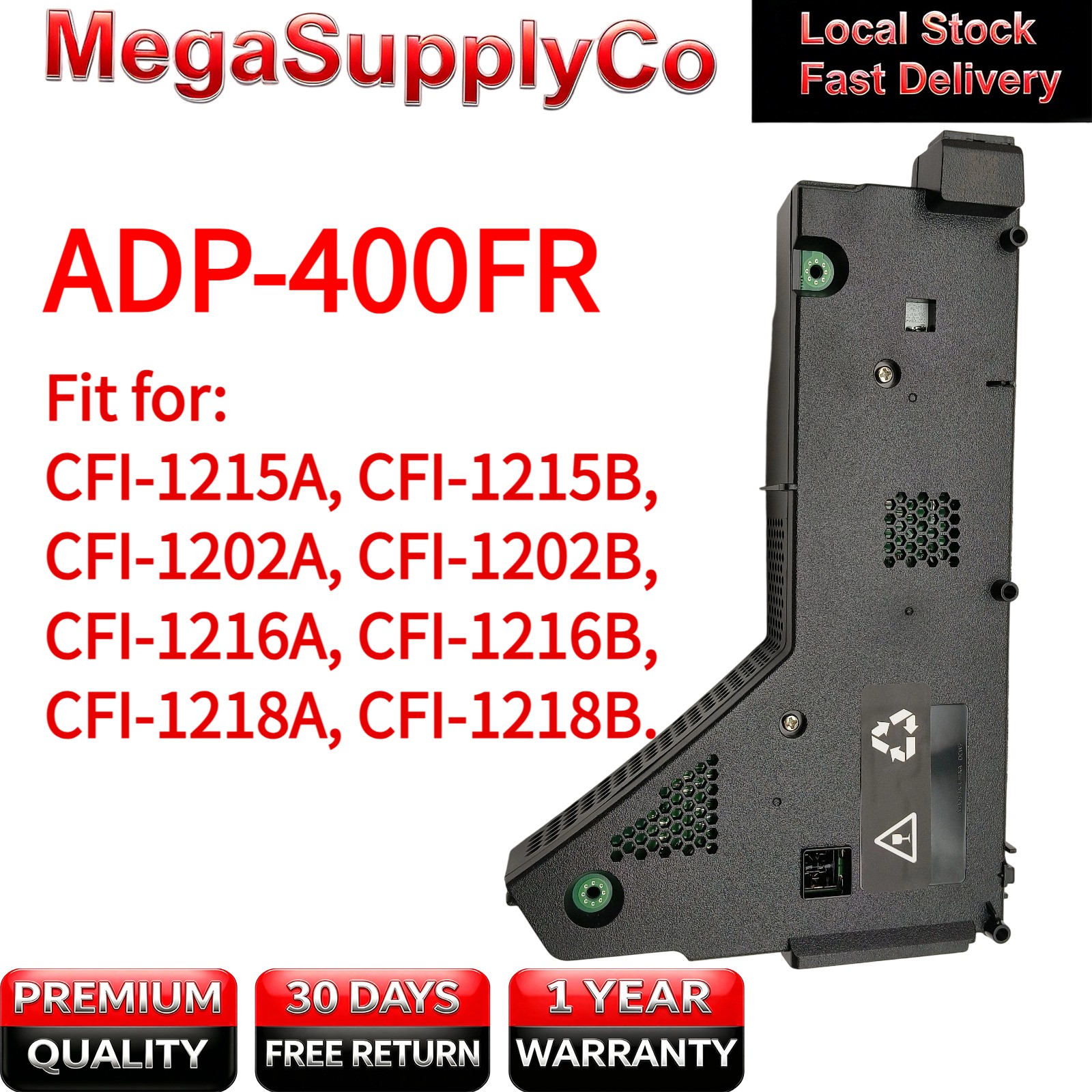 Power Supply ADP-400FR for SONY Playstation 5 for PS5 CFI-1215A 1200 Series