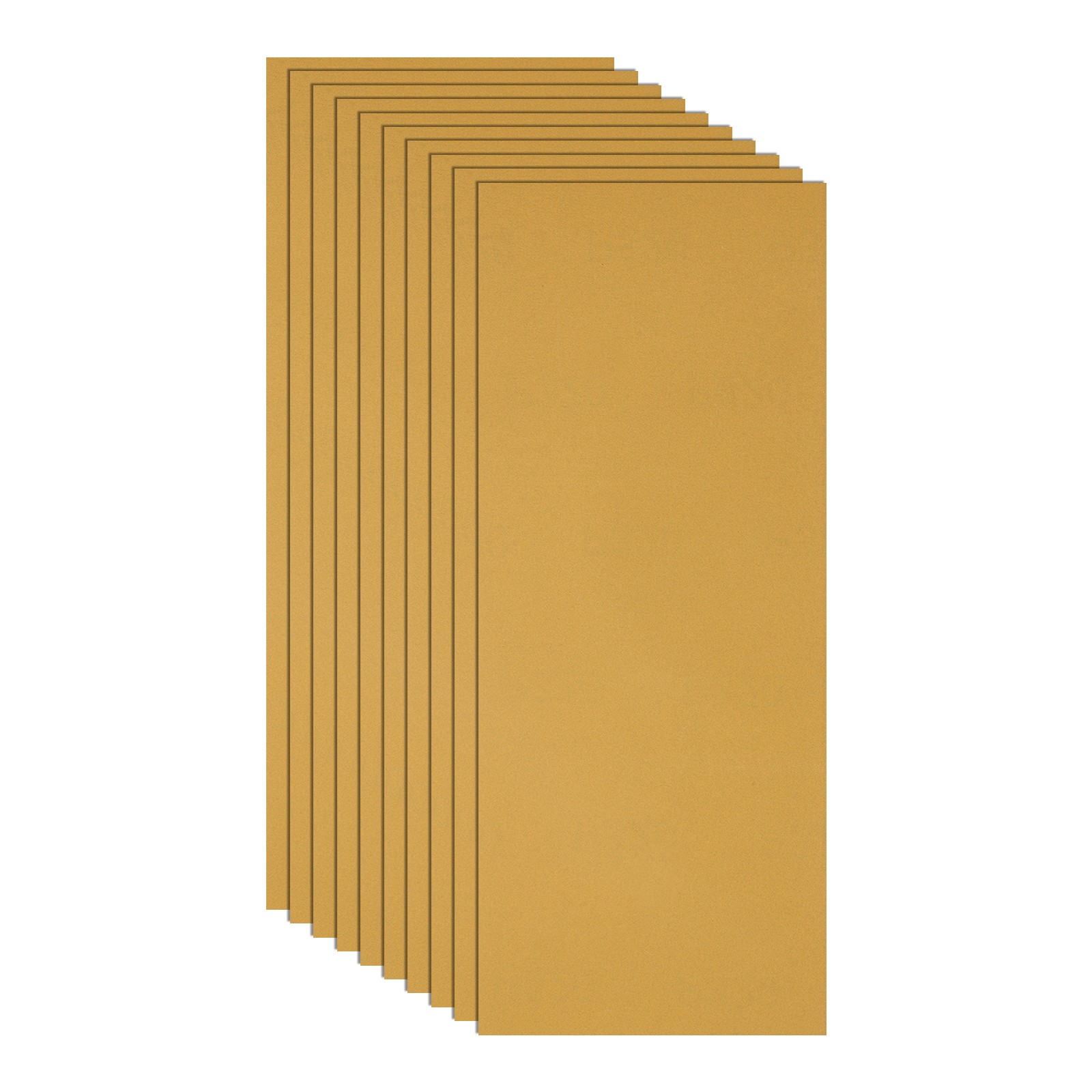 10 Pack 4.5" x 11" Sandpaper, 320 Grit Sand Papers for Wood Furniture Floor
