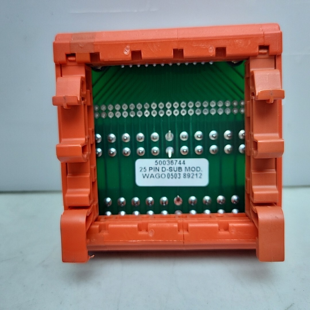 Wago 50036744 And 50036743 Interface Module PC Board 15 And 25 Pin D-Sub Mod