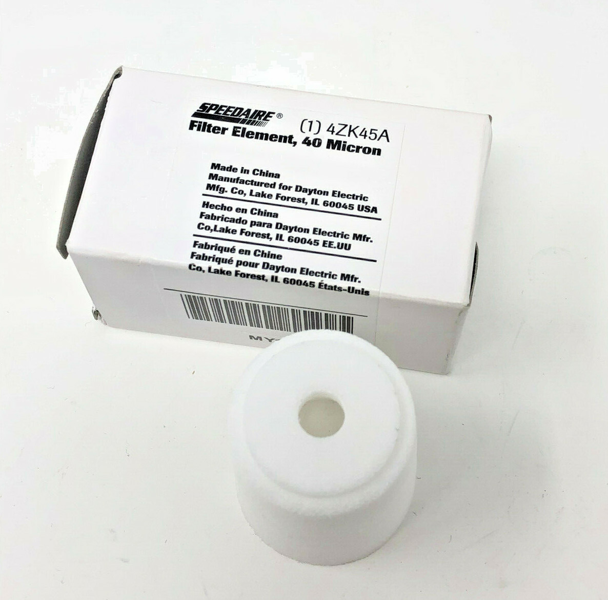 GENERAL PURPOSE FILTER ELEMENT, 40 MICRON, SPEEDAIRE