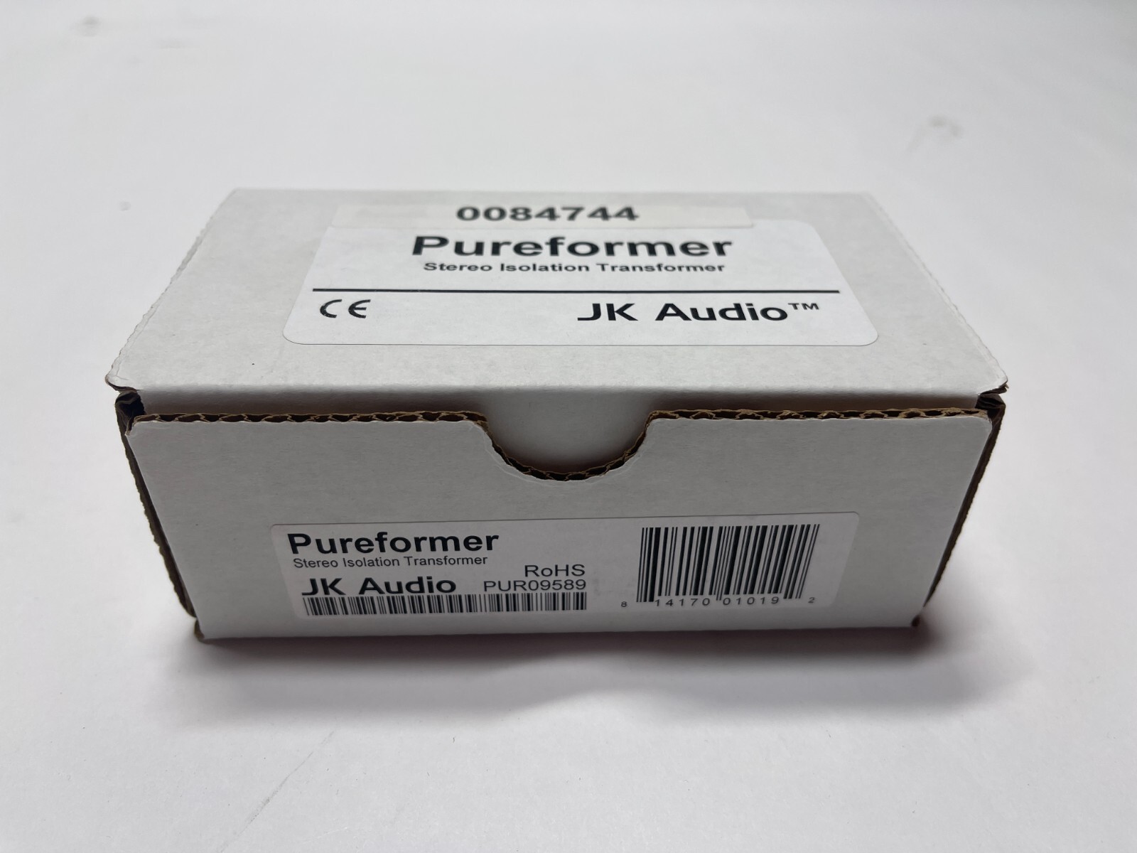 JK Audio Pureformer 600 ohm Isolation Transformer **NEW OPEN BOX**