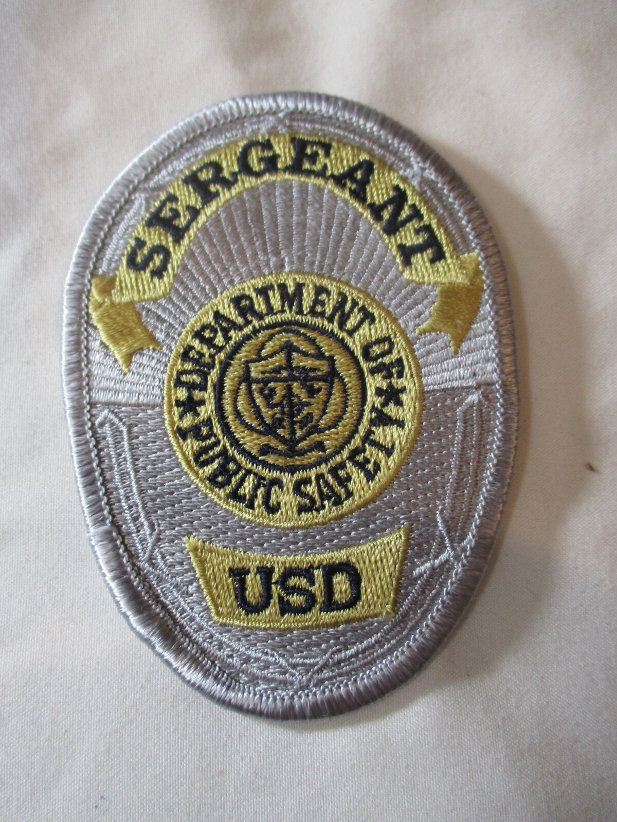 University of San Diego USD Department of Public Safety Sergeant Patch