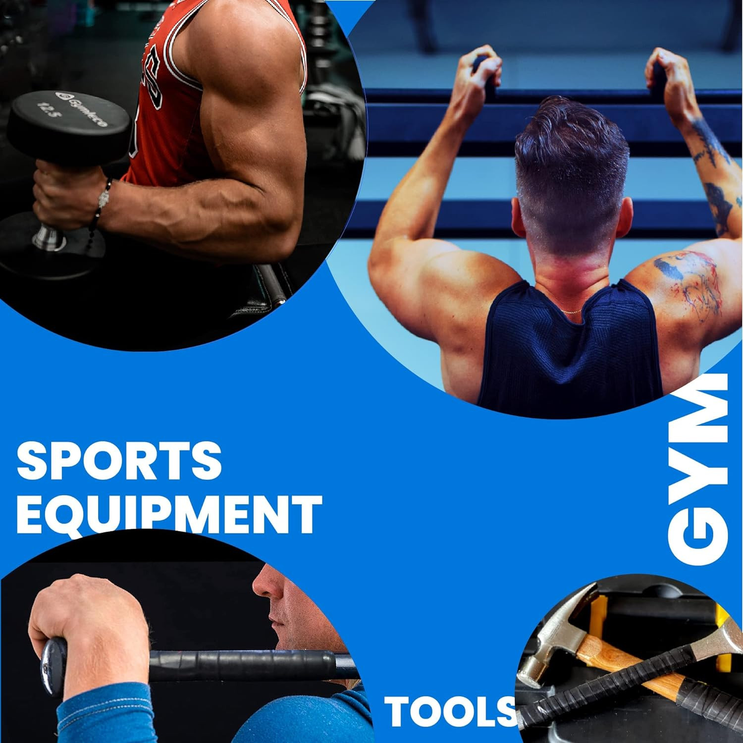 Silicone Rubber Grip Tape for Pull-Up Bars, Weights, and Gym Equipment