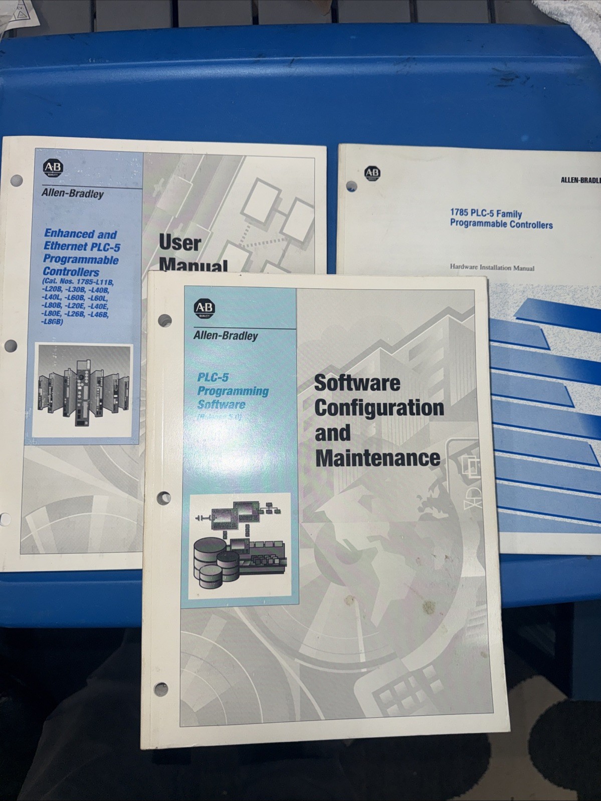 Allen Bradley 1785 PLC-5 Hardware Installation, Software Config and User Manual