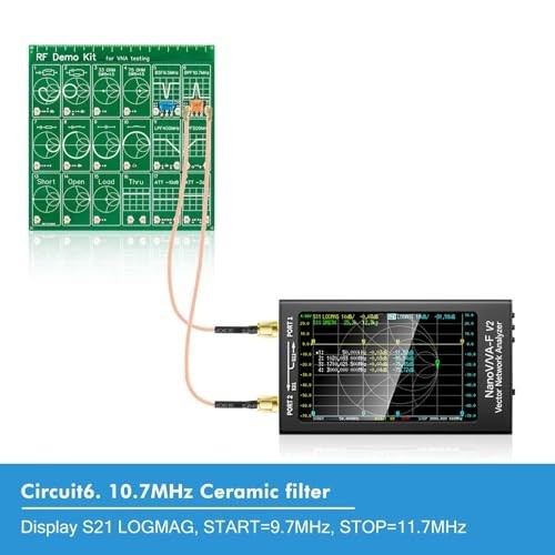 RF Filter Attenuator Kit for NanoVNA-H/F, RF Tester Board, Vector Network Analyz