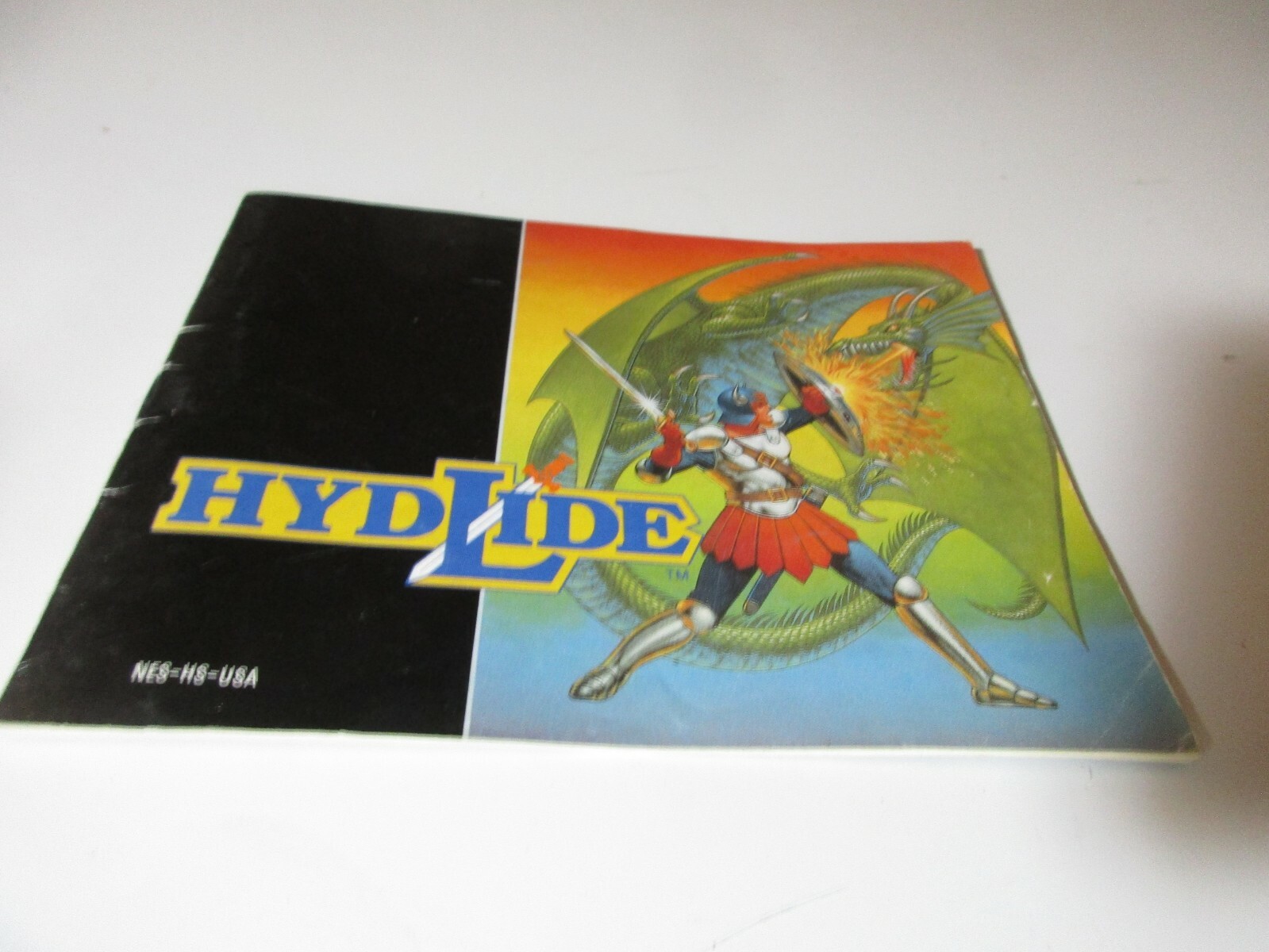 Hydlide Nintendo NES Manual Only
