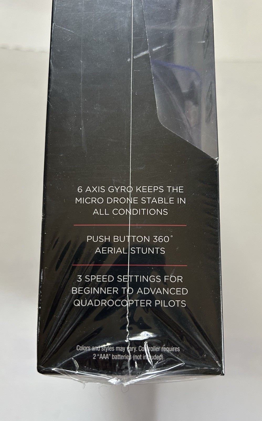 Atom 1.0 Micro Drone 2-Pack – NEW Sealed – Red and Silver Mini RC Quadcopters