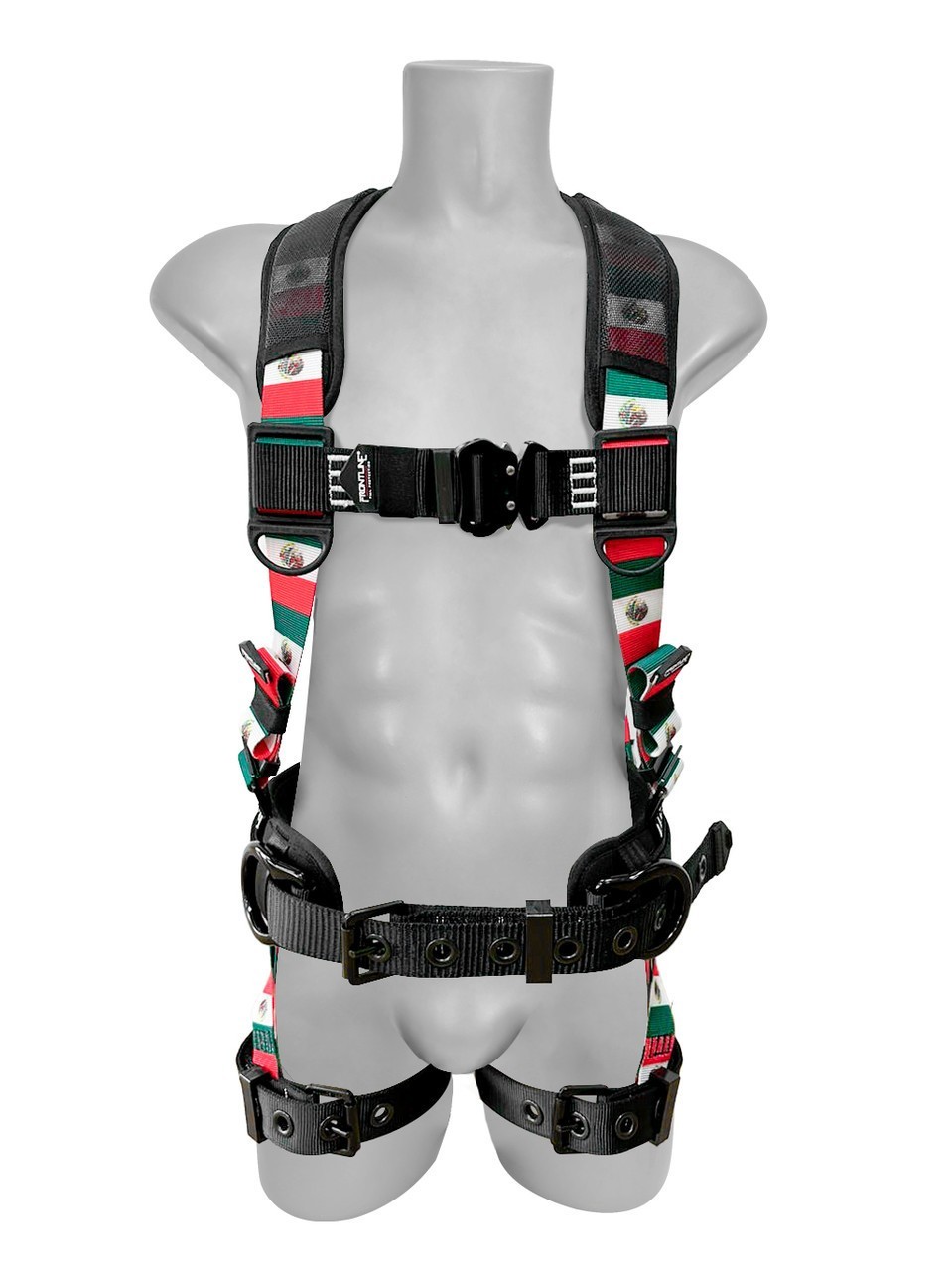 Frontline 110CTB-MX Combat Mexican Style Full Body Harness with Aluminum