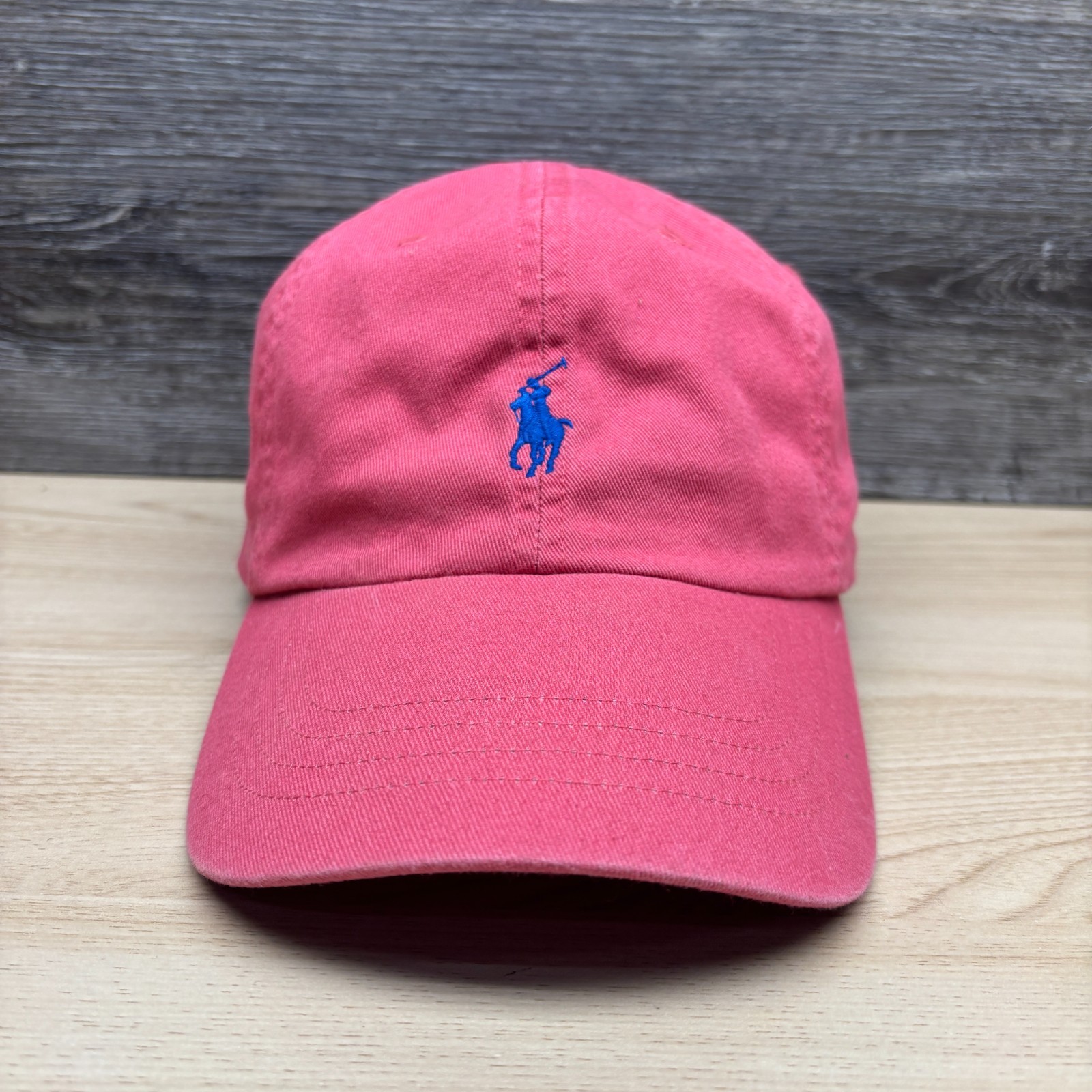 Polo Ralph Lauren Hat Cap Strap Back Womens Pink Blue Pony Baseball