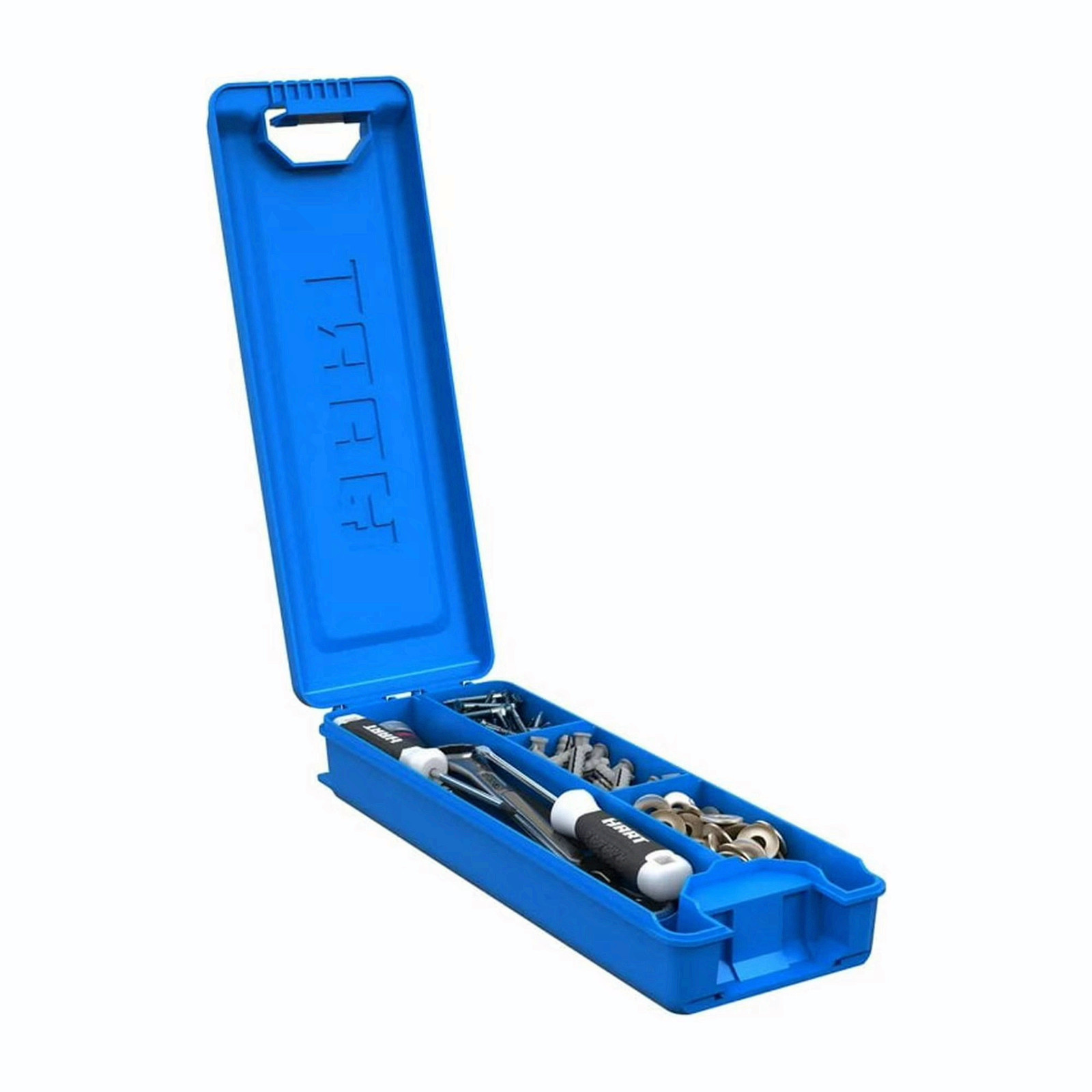 HART Stack Tool Box w/ Organizer & Dividers 3-Pack Modular Storage