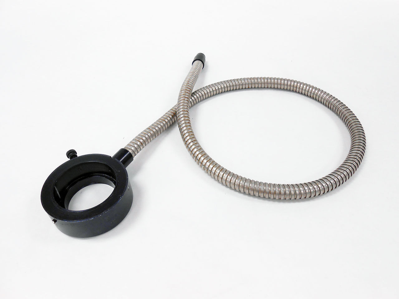 MICROSCOPE RING LIGHT GUIDE 3 INCH DIAMETER 33.5 INCH FLEXIBLE FIBER OPTIC CABLE