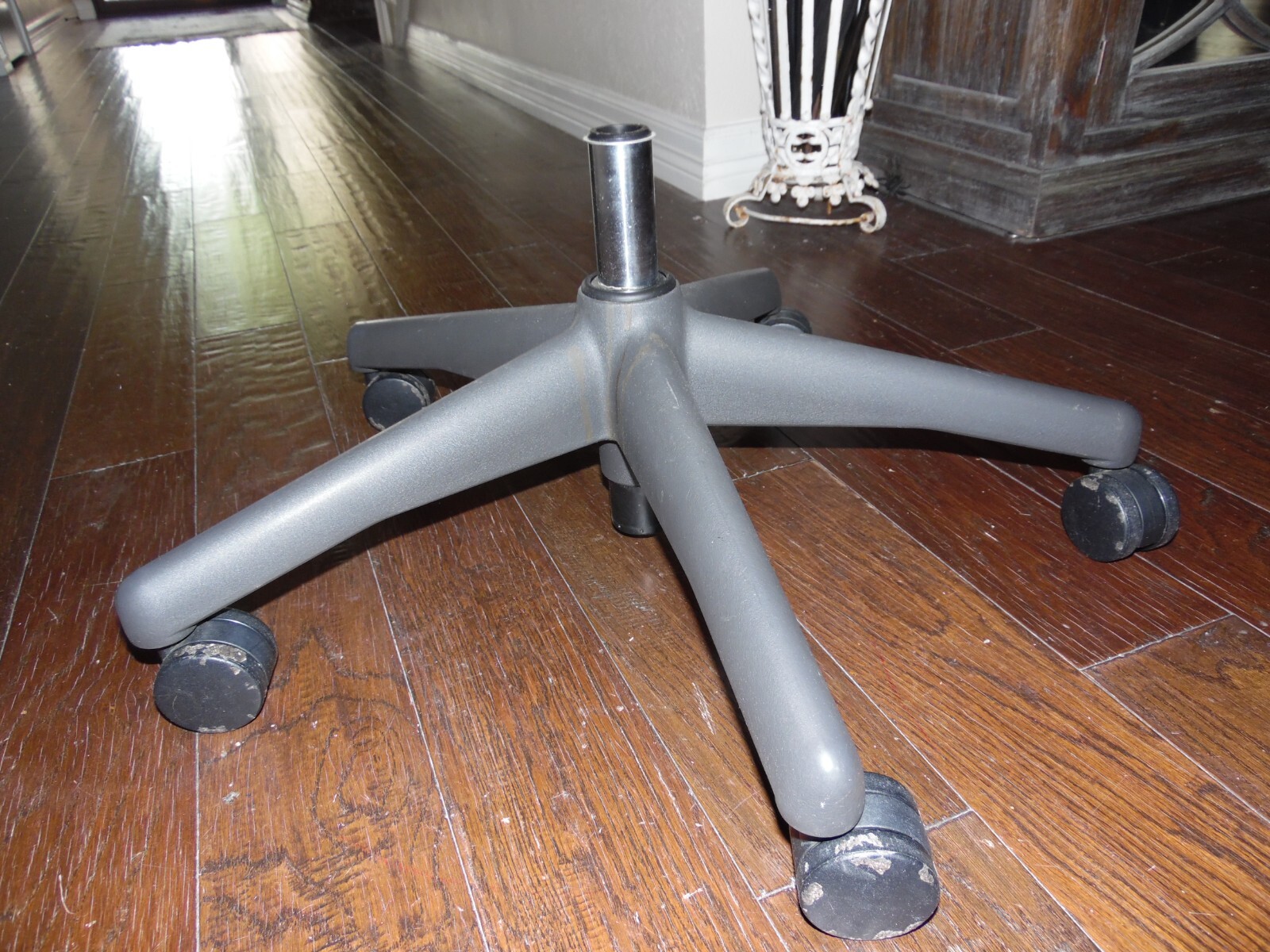 Genuine Herman Miller Aeron Spider Base w/ Casters Wheels Swivel Chair Size "C"