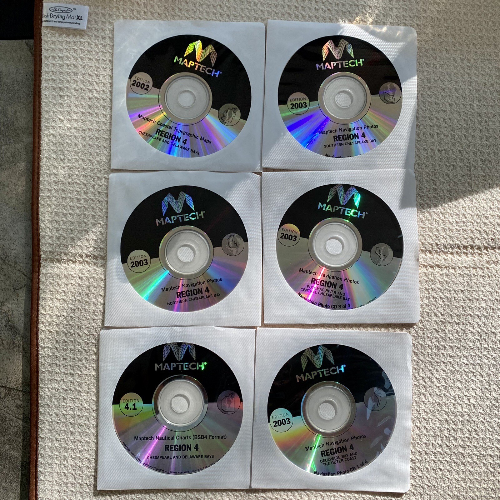 MapTech Digital ChartKit 2005 Region 4 Chesapeake & Delaware Bays BSB4 Format