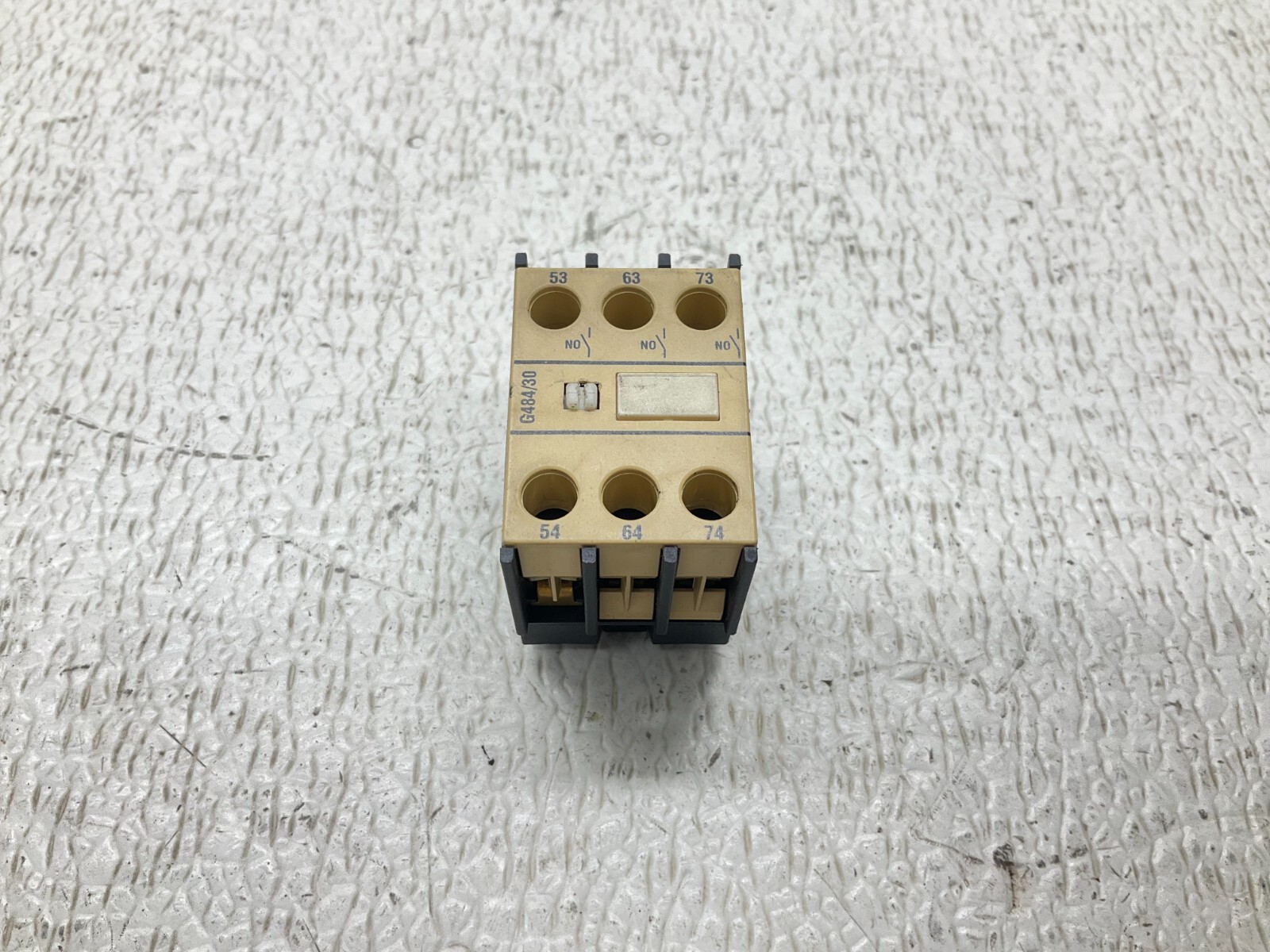 Lovato G484 Auxiliary Contact Block G484/30 (TSC)