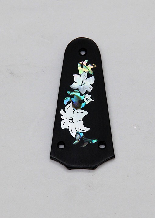 Truss Rod Cover with Flowers Inlay 02 will fit Taylor 3 Hole NO US IMPORT FEES!!