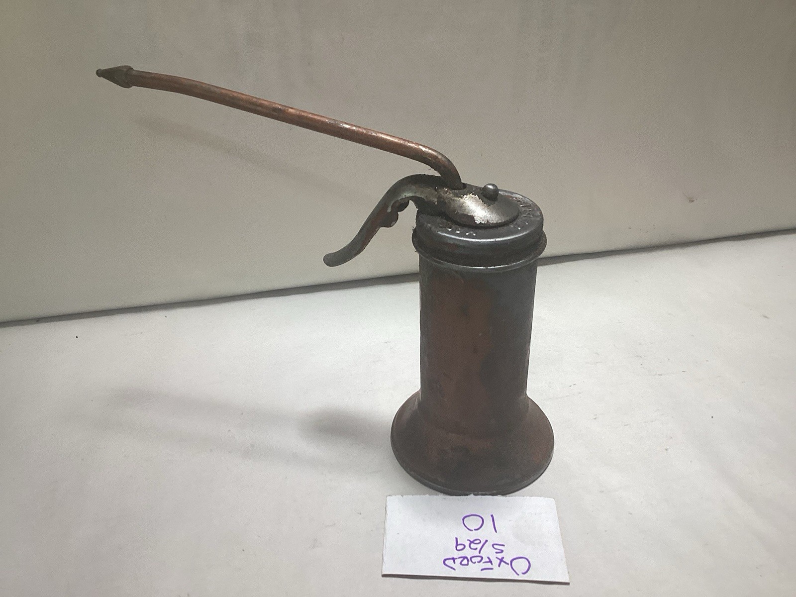 Vintage Eagle Pump Oiler Oil Can Mechanic Car Tools