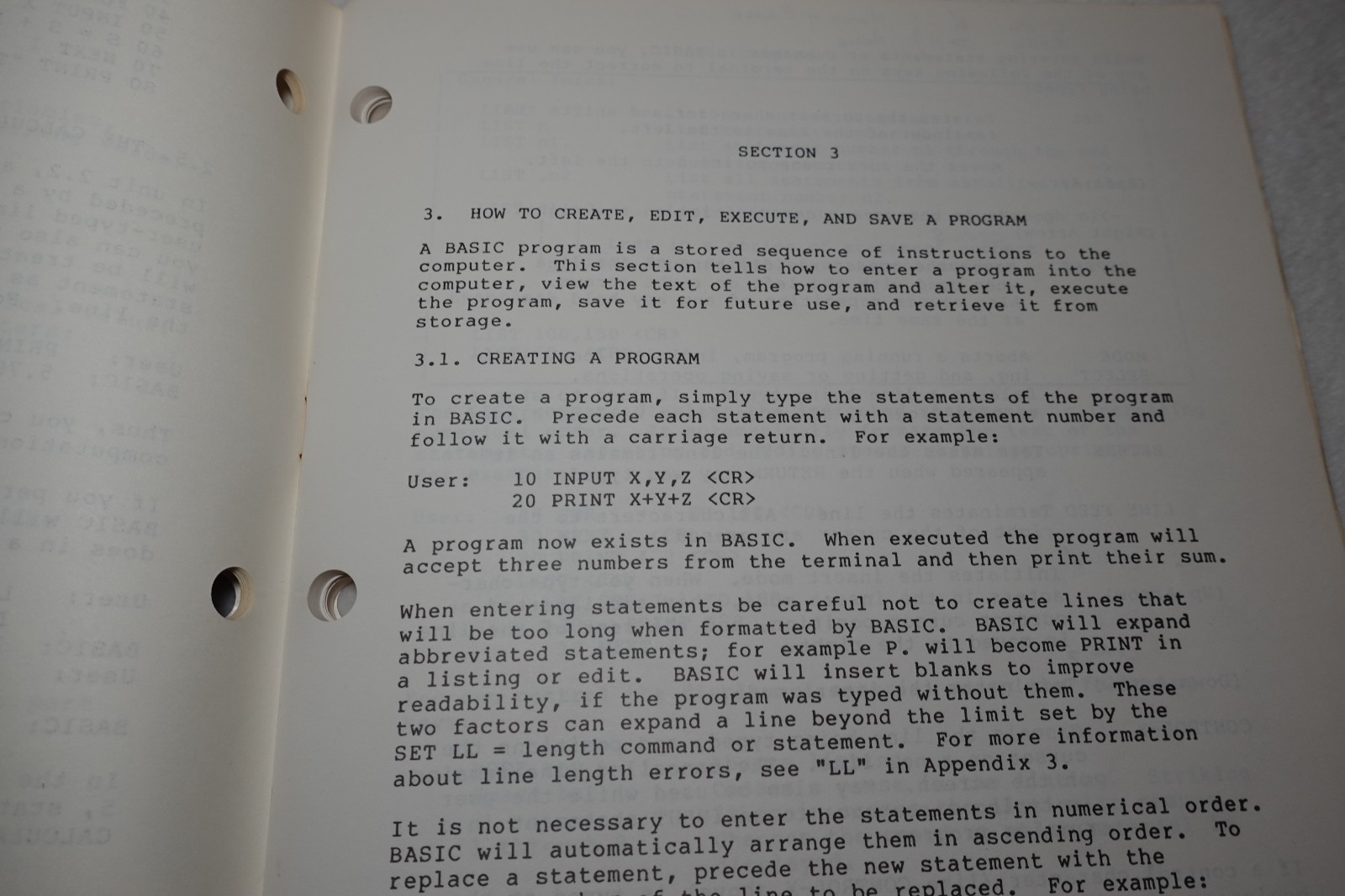 Processor Technology Extended Disk BASIC 1978 Vintage Original User's Manual