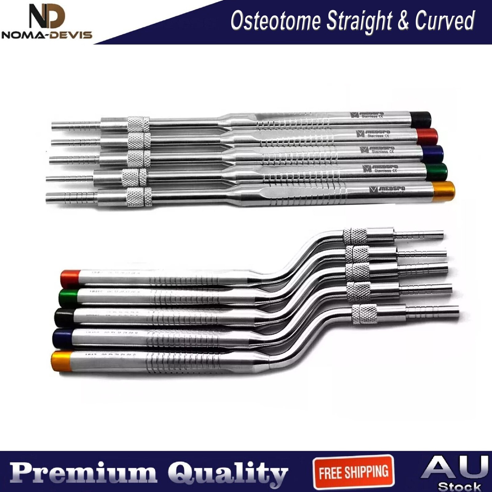 Surgical Implant Osteotome Bone Grafting Instruments Medical Sinus Lift Dental
