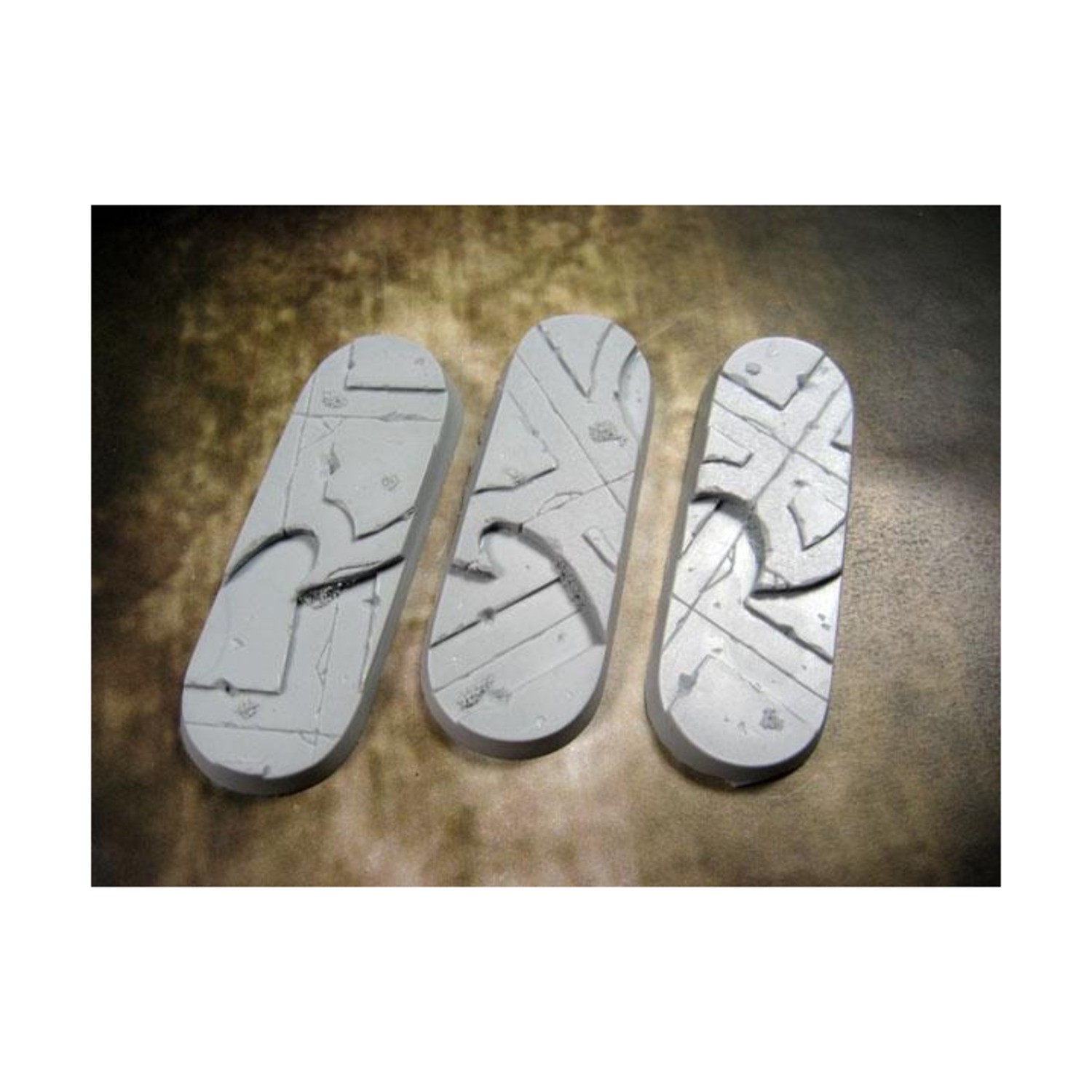 SWM Mini Base 25x70mm Bike/Cavalry Beveled Bases - Alien Temple Pack New