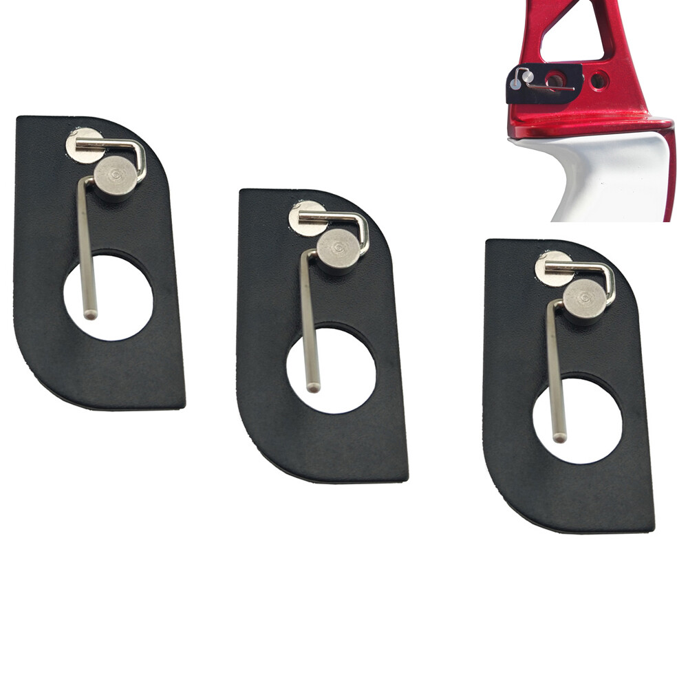 3pcs Archery Arrow Rest Sticky Aluminum alloy for Recurve Bow Hunting Shooting