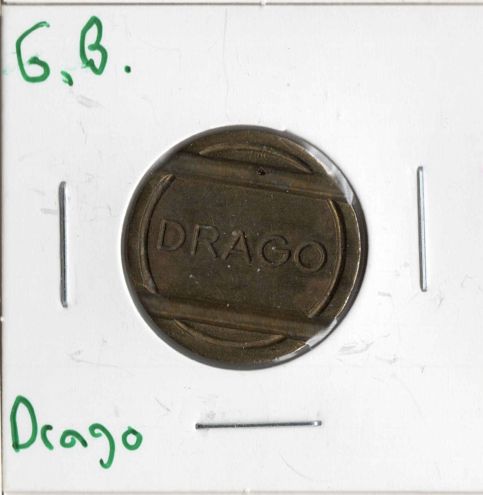 Vending Token Great Britain Drago