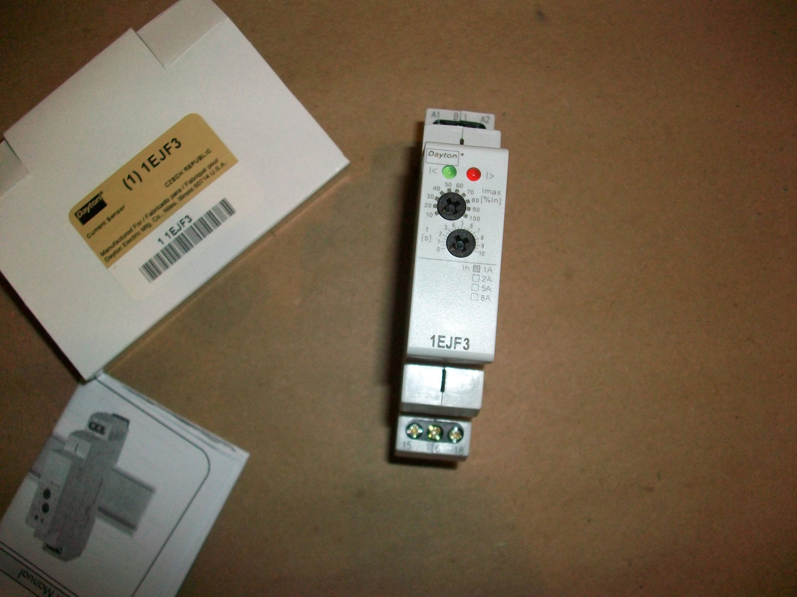 Dayton Current Sensor 1EJF3 24-240VAC 1 AMP NEW IN BOX