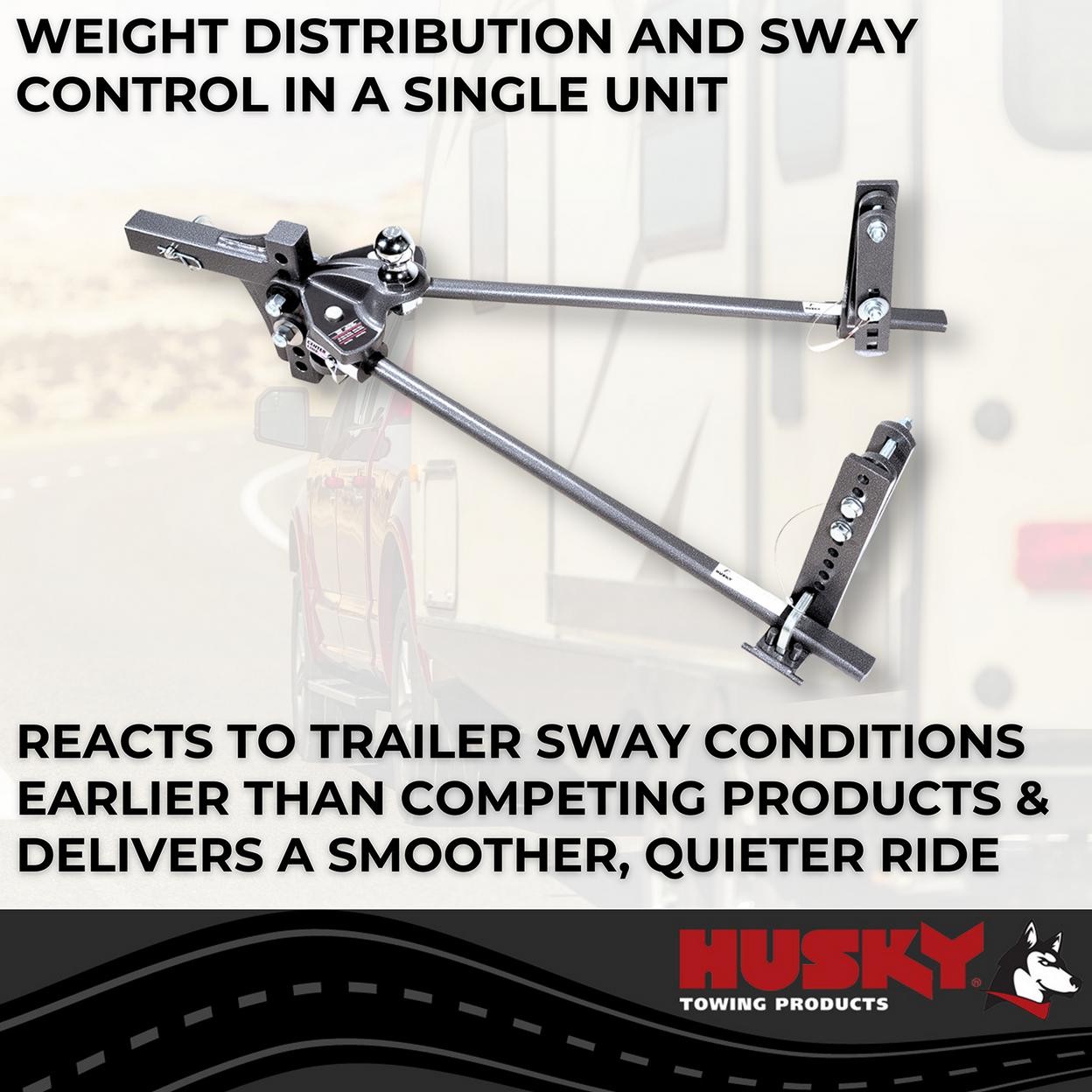 Husky Towing 33301 Trunnion Bar