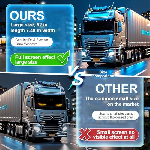 35.4" x 7.56" Programmable Windshield LED Eyes Display, USB 5V 35.4in*7.56in