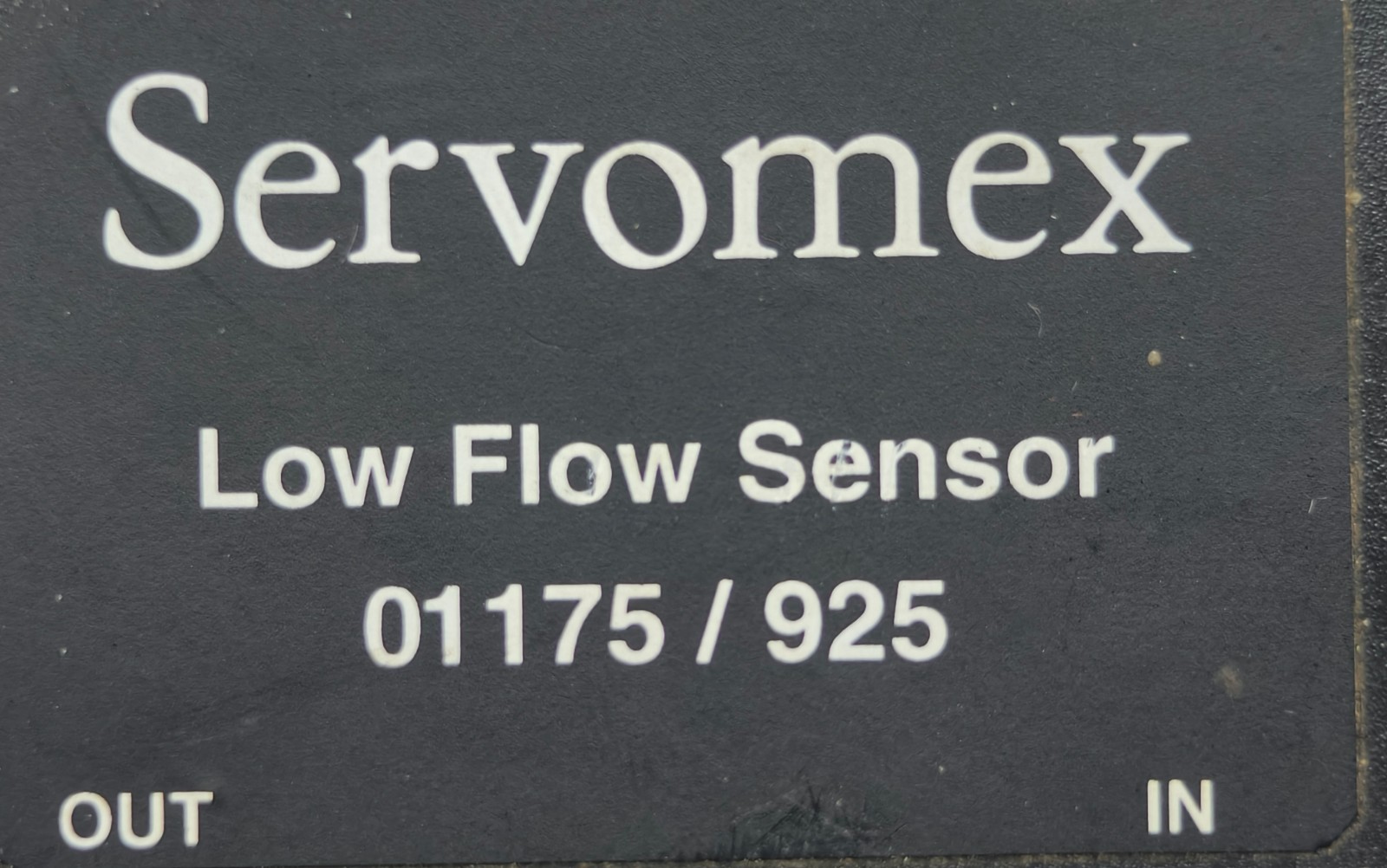 SERVOMEX 01175 / 925 LOW SENSOR FLOW