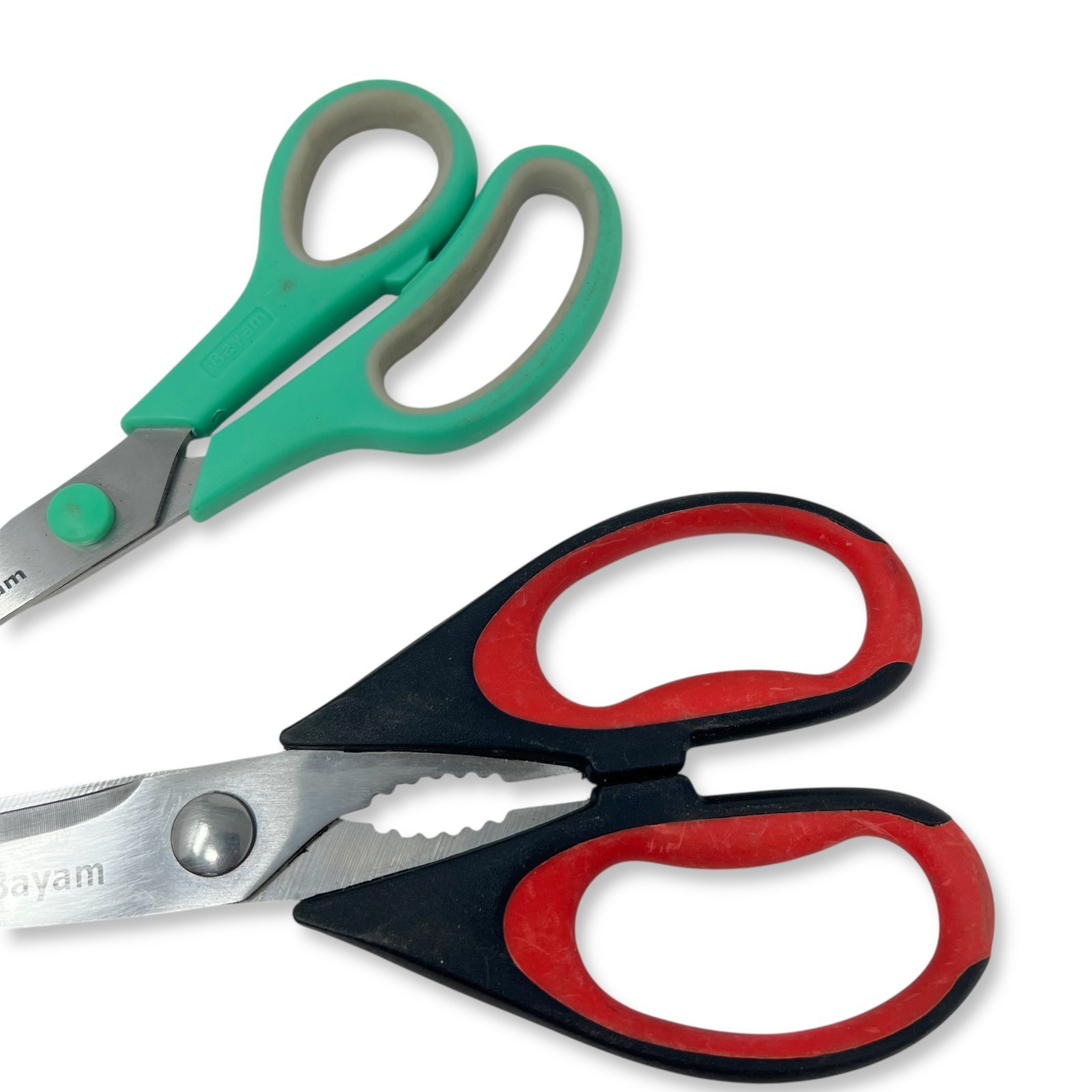 iBayam Multi-Purpose Mixed Scissors Lot, Kitchen All Purpose Shears, 3 Pcs