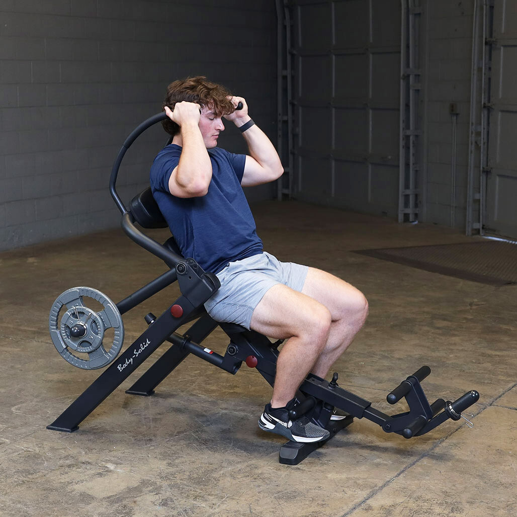 Body-Solid Semi-Recumbent Ab Bench GAB300B