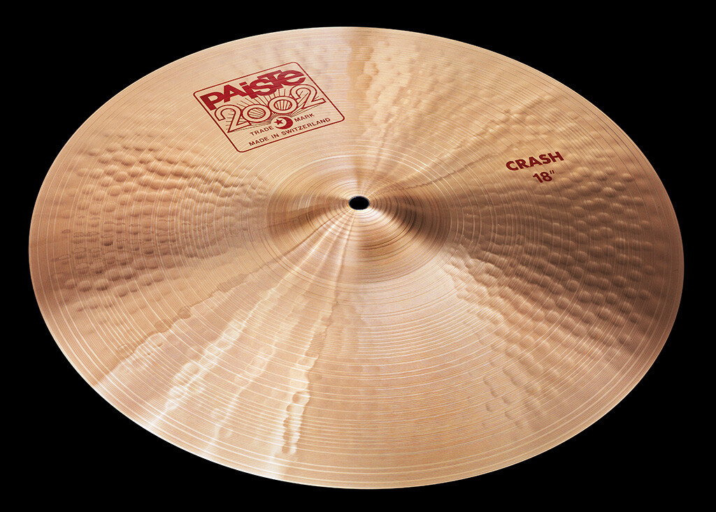 Paiste 18" 2002 Crash Cymbal (Standard weight / Medium Thin) - NEW - IN STOCK!