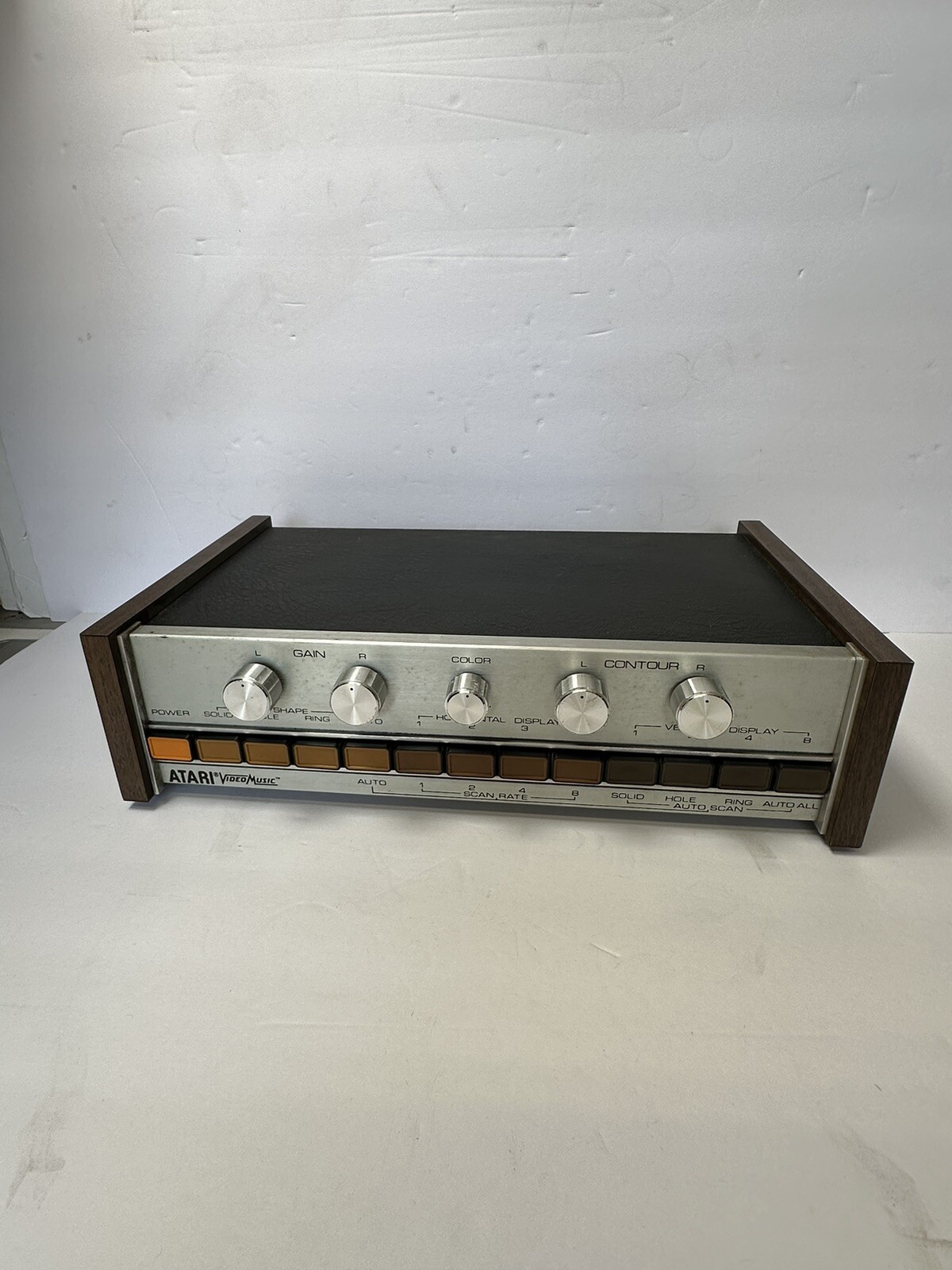Vintage ATARI Video Music Model C-240 Electronic Music Visualizer (UNTESTED)