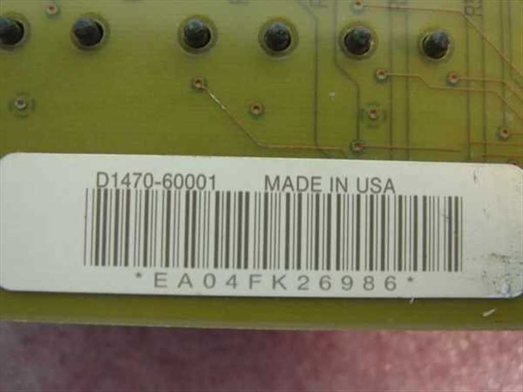 HP Processor Board D1470-60001