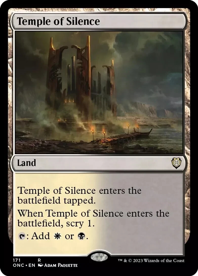 MTG Temple of Silence Mixed Sets  Same Art NM