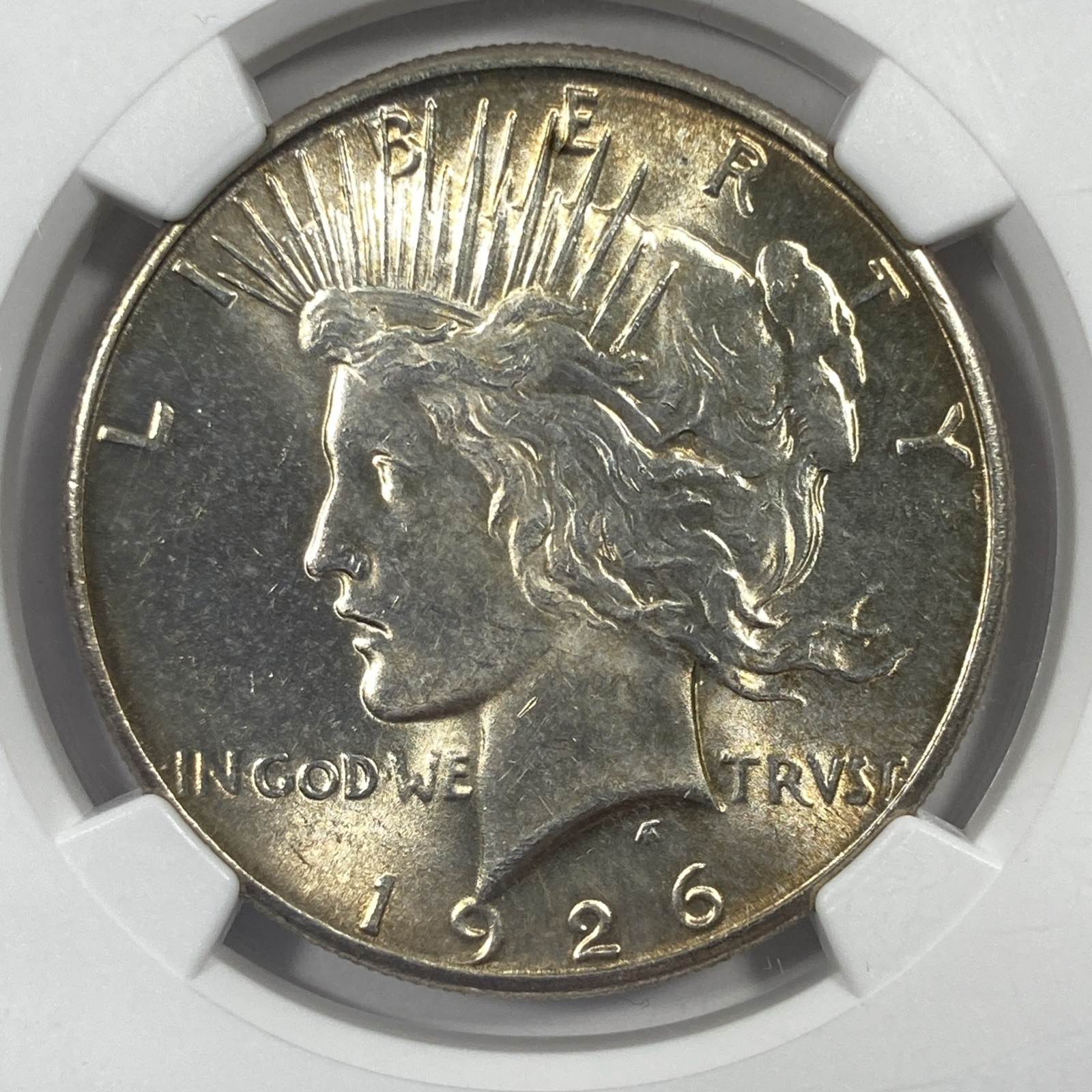 1926-S Peace Silver Dollar 1.00. NGC MS62.