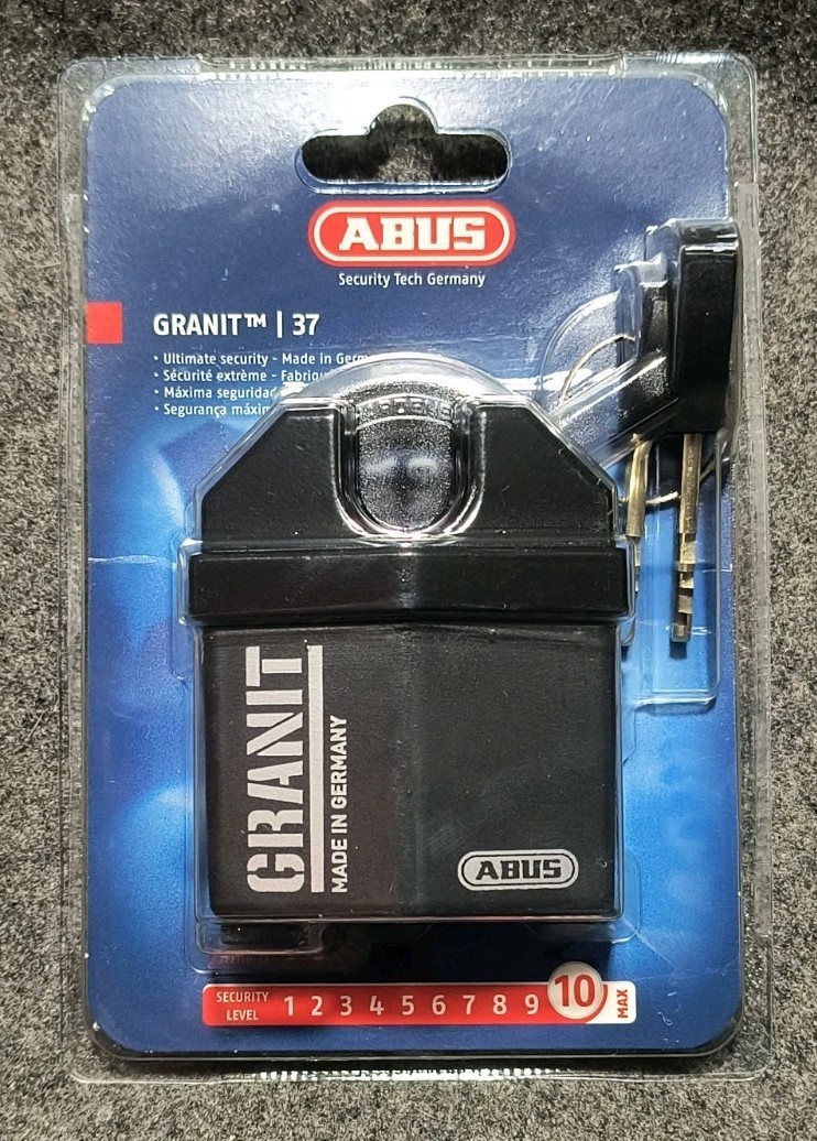 ABUS GRANIT High Security Padlock Closed Shackle - 37/60