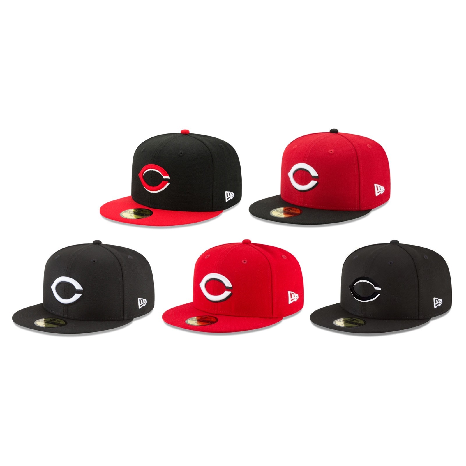 Cincinnati Reds CIN MLB Authentic New Era 59FIFTY Fitted Cap - 5950 Hat Cap