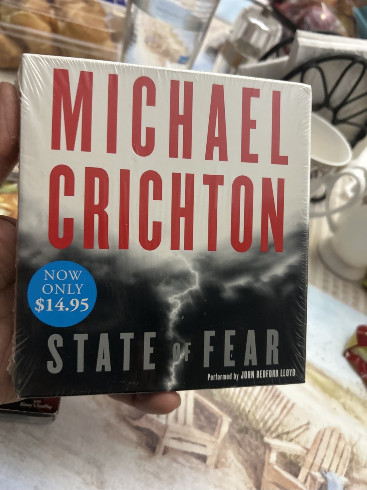 Michael Crichton - State of Fear (CD Audio Book Audiobook, 2004, 6-Disc Set)