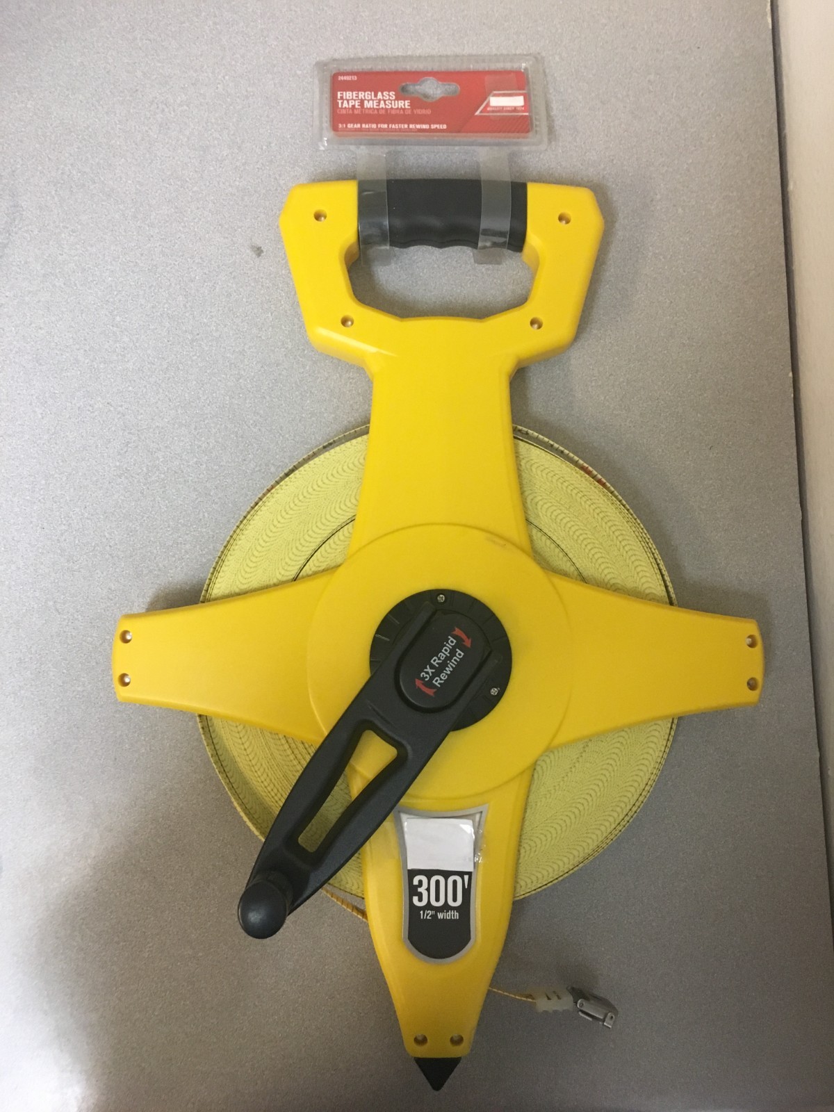 300 ft. L X 0.5 in. W Fiberglass Long Tape Measure 1 pk