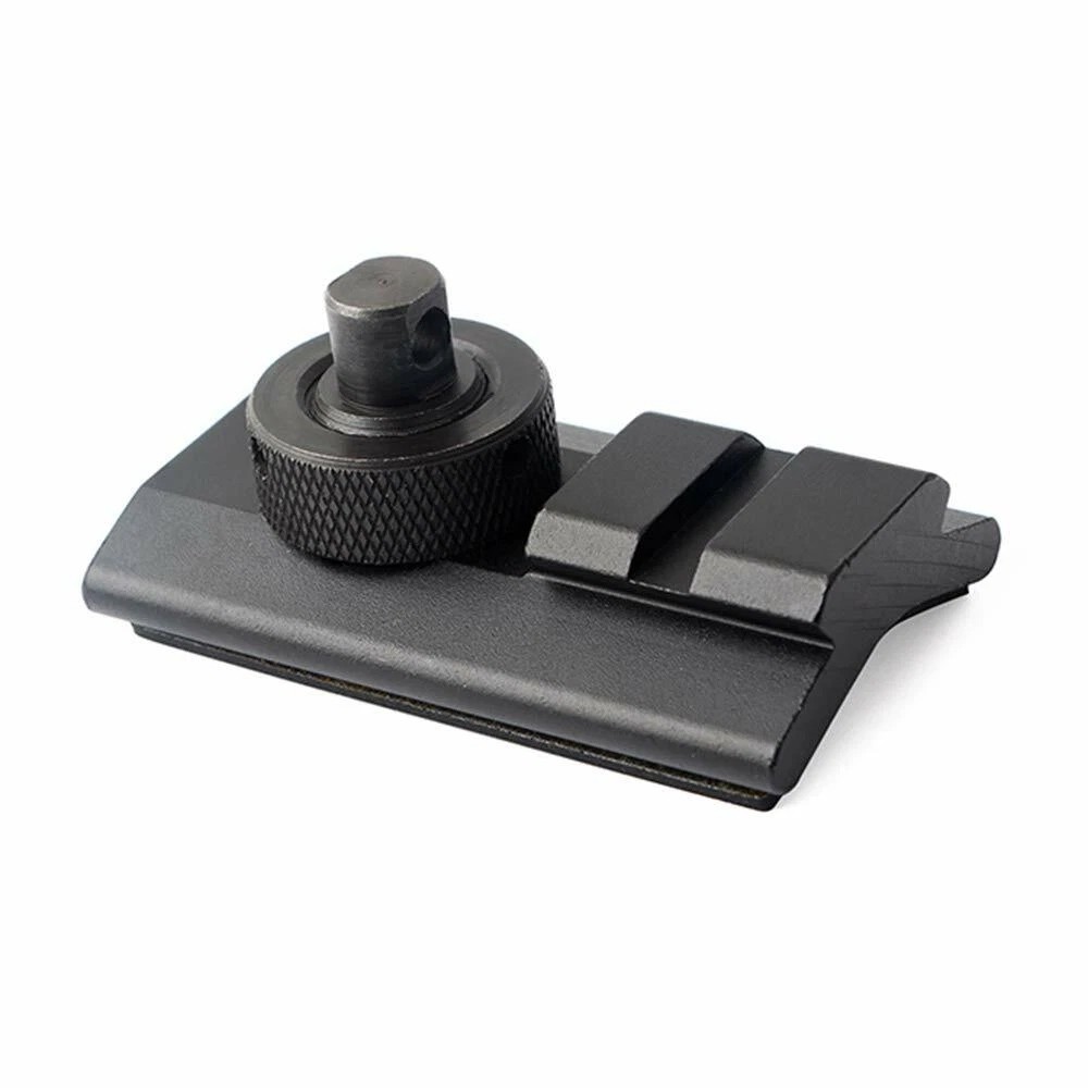 Tactical Aluminum Sling Swivel Stud to Picatinny Rail Mount Adapter Hunting