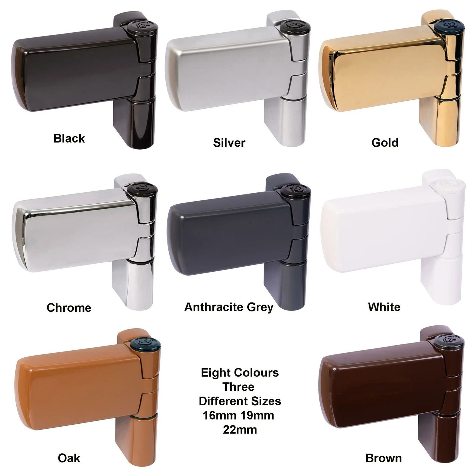 UPVC Door Flag Hinge Trojan Patriot Plus High Security 3D Adjustable PAS24