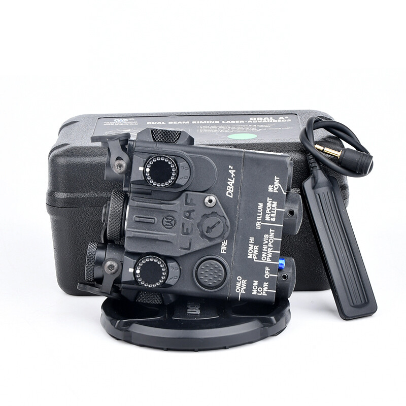Tactical DBAL-A2 Red Dot/Green/Blue Laser+White Light Flashlight No IR Hunting