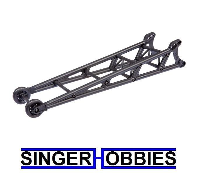 Traxxas 9460 DRAG SLASH Wheelie Bar Black Assembled/ Wheelie Bar Mount NEW TRA1