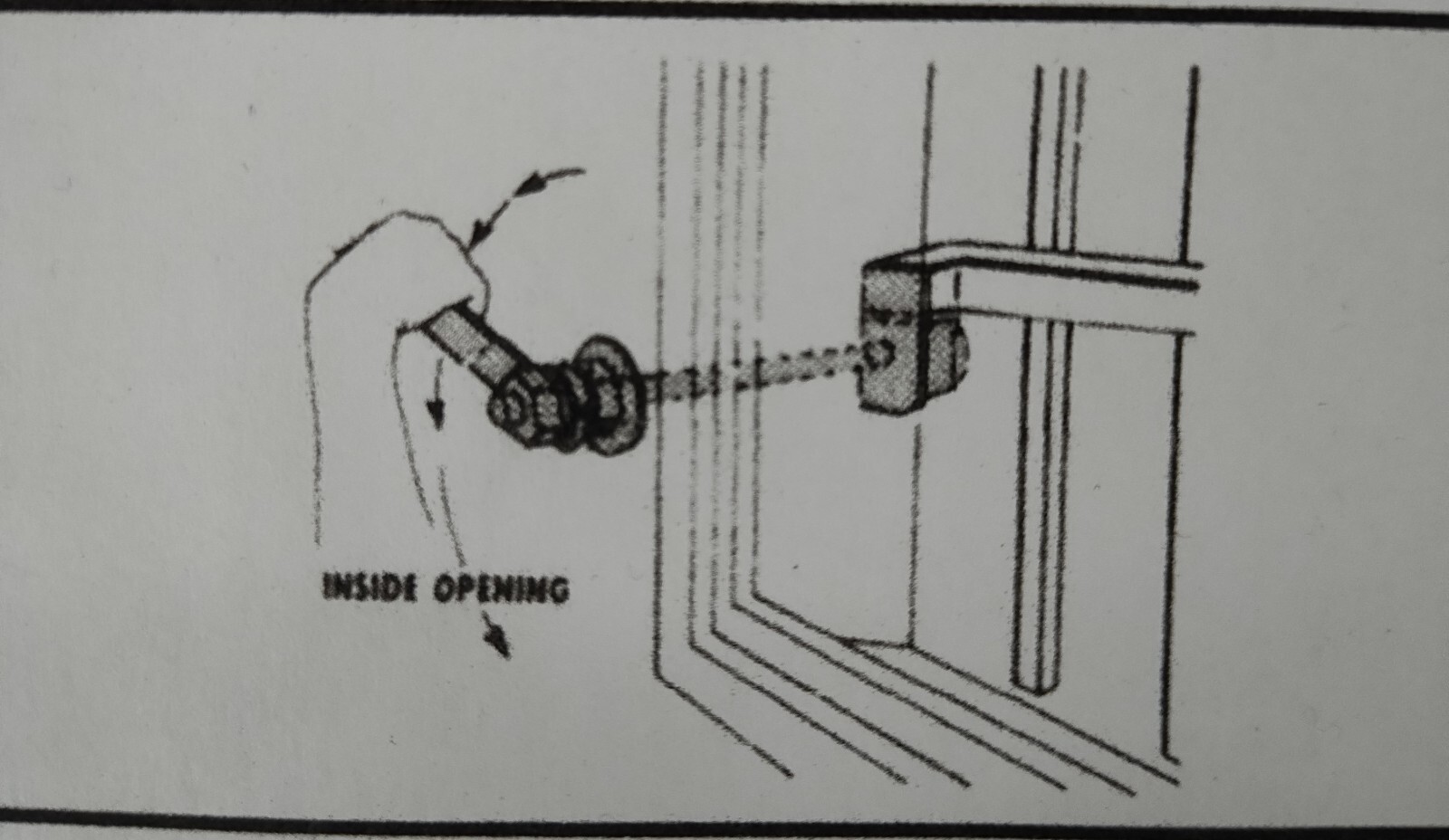 Window Guard Adjustable Fire Exit - Hand Turn (No Key)