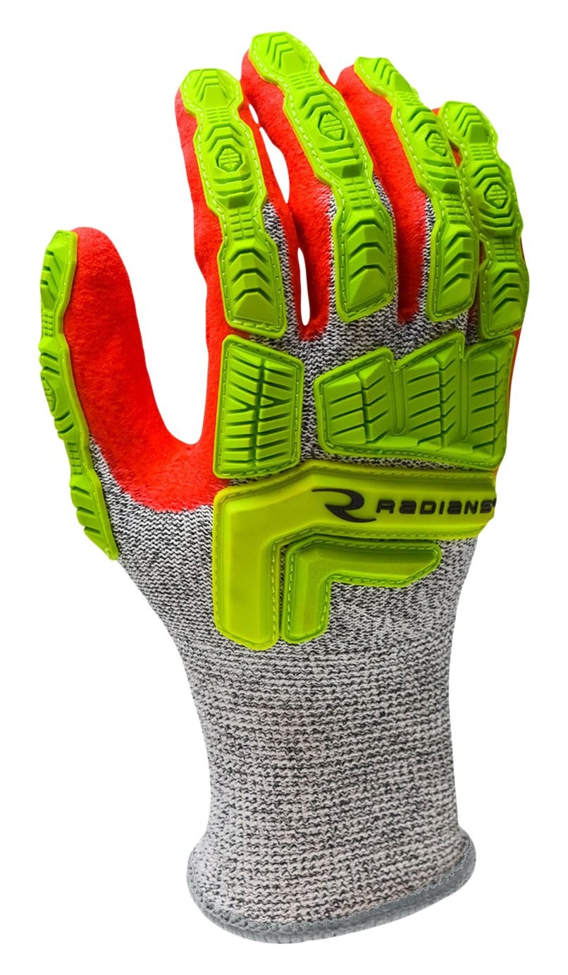 Radians unisex adult Glasses Industrial Safety Gloves, Multicolor, 1 Piece Pack